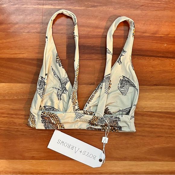 NWT Boys + Arrows Fillis the Firecracker Top in Hootin and Hollerin - Size XS - Picture 2 of 3